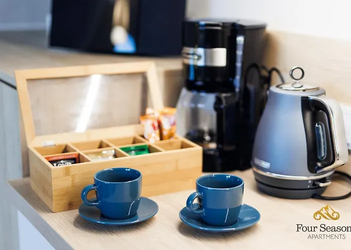 アパート Bel Mare Aquapark By Four Seasons ミエンジズドロイェ